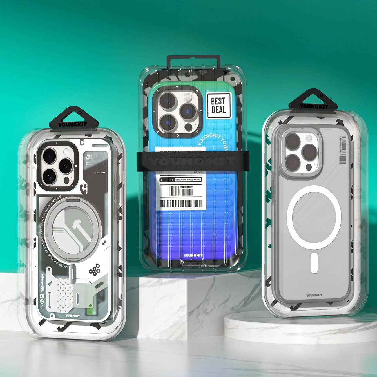 قاب مگنتی گوشی آیفون 16 پرومکس یانگ کیت XJzhj003