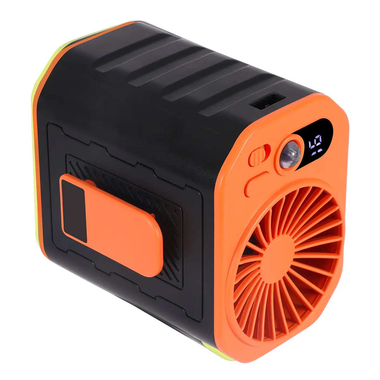 پنکه شارژی، پاوربانک و چراغ قوه YL-008