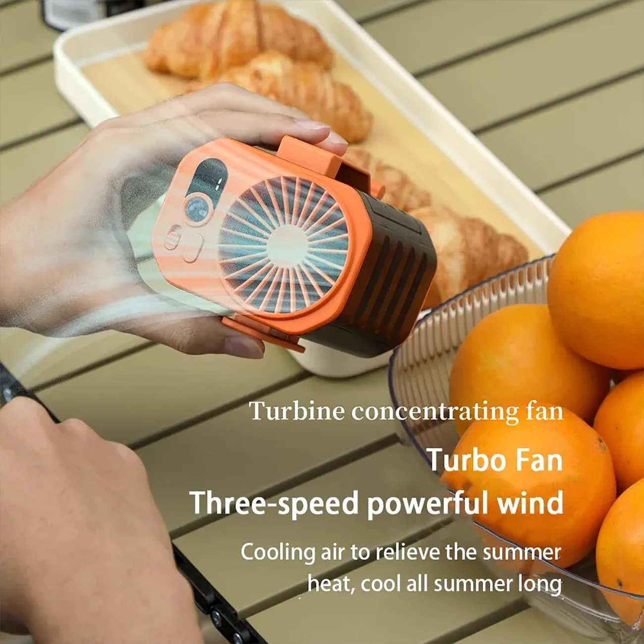 پنکه شارژی، پاوربانک و چراغ قوه YL-008