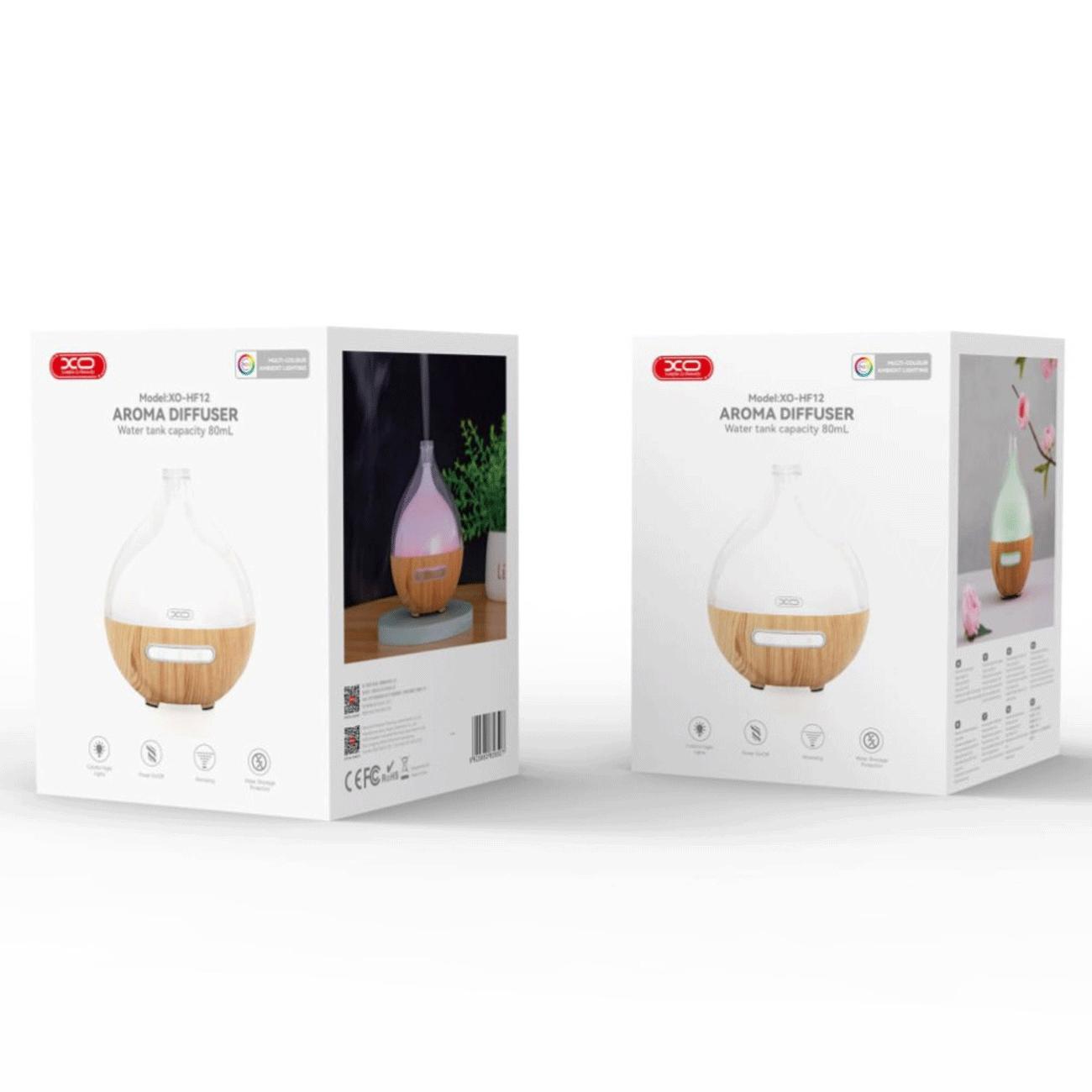 خوشبوکننده و مرطوب کننده هوای 80 میلی لیتر ایکس او HF12