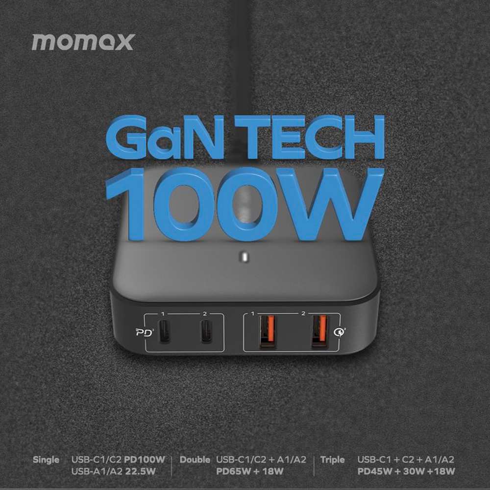 پاورهاب و شارژر رومیزی 100 وات مومکس UM33