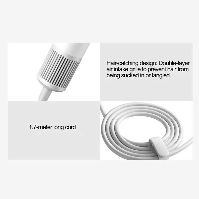 سشوار یون منفی 1600 وات میجیا شیائومی H501 SE