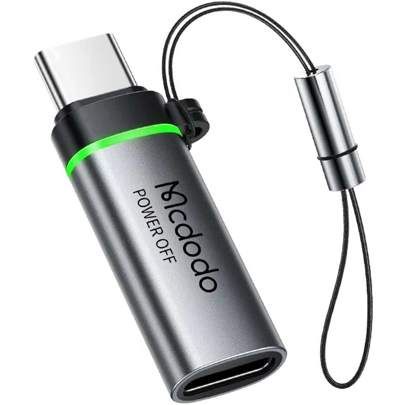 مبدل آیفون 15 تایپ سی به لایتنینگ با توان 60 وات مک دودو OT-601