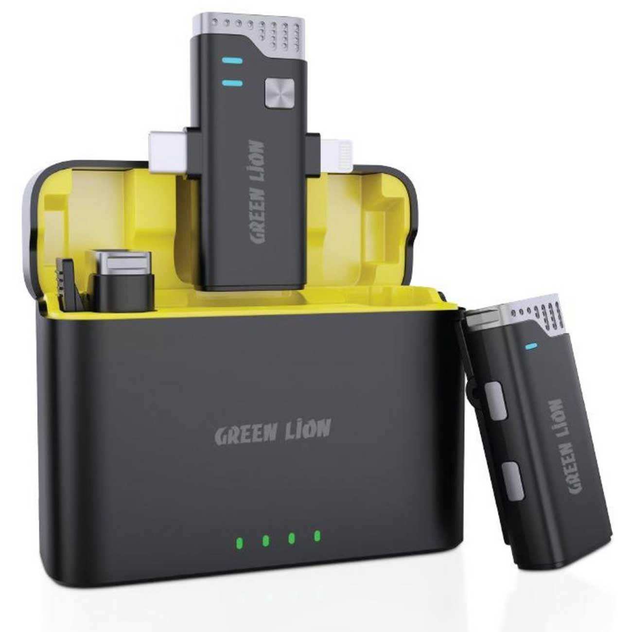 میکروفون بی سیم یقه ای گرین GN3IN1MIC360D
