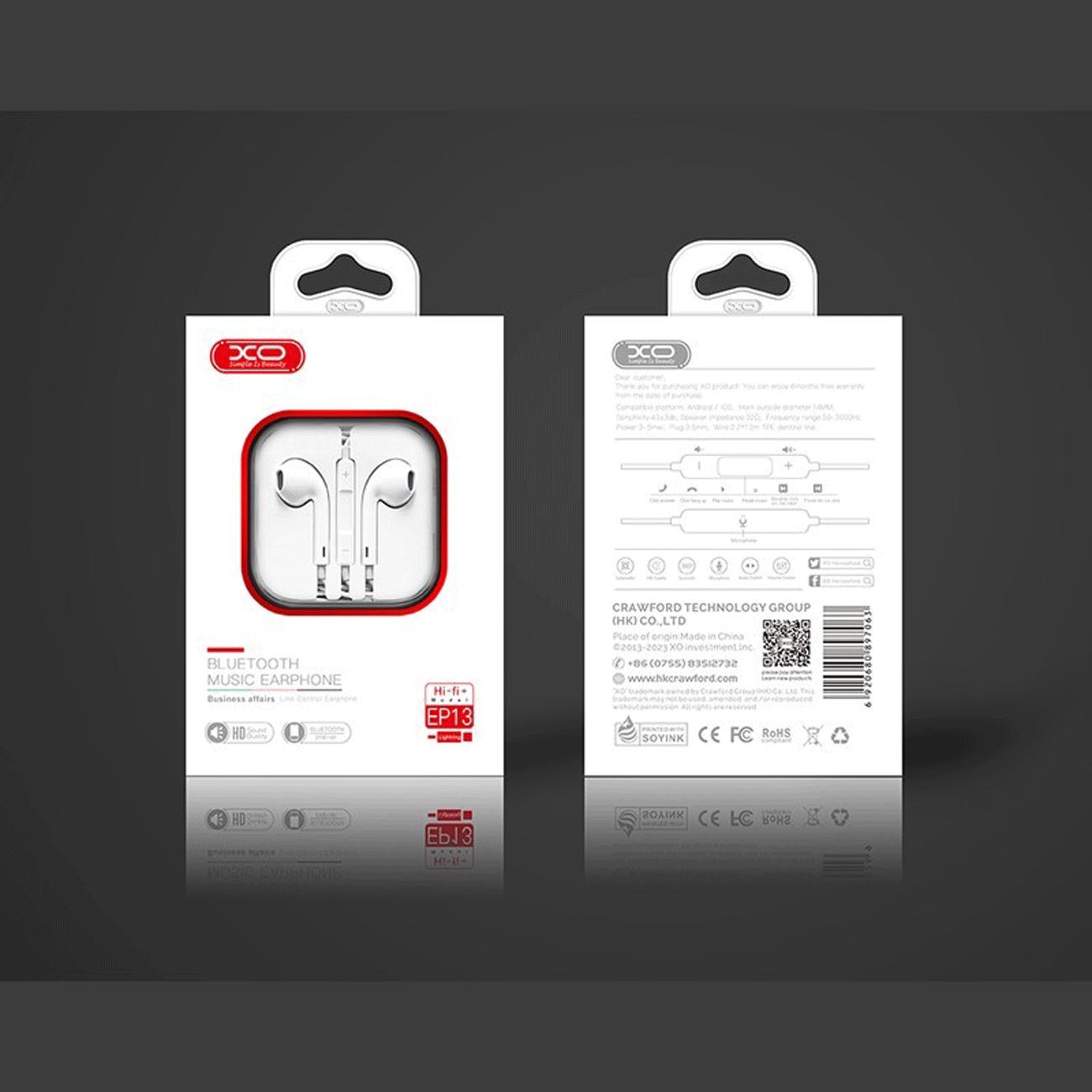 هندزفری لایتنینگ ایکس او EP13