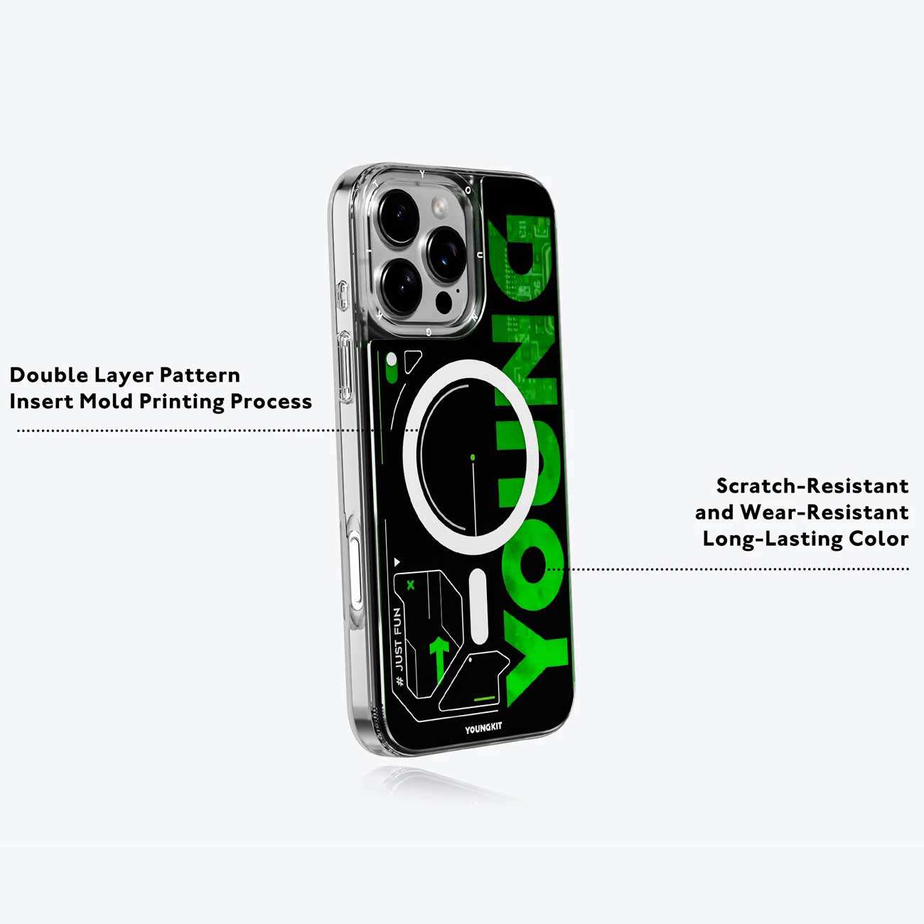 قاب مگنتی آیفون 16 پرو یانگ کیت WLcx001