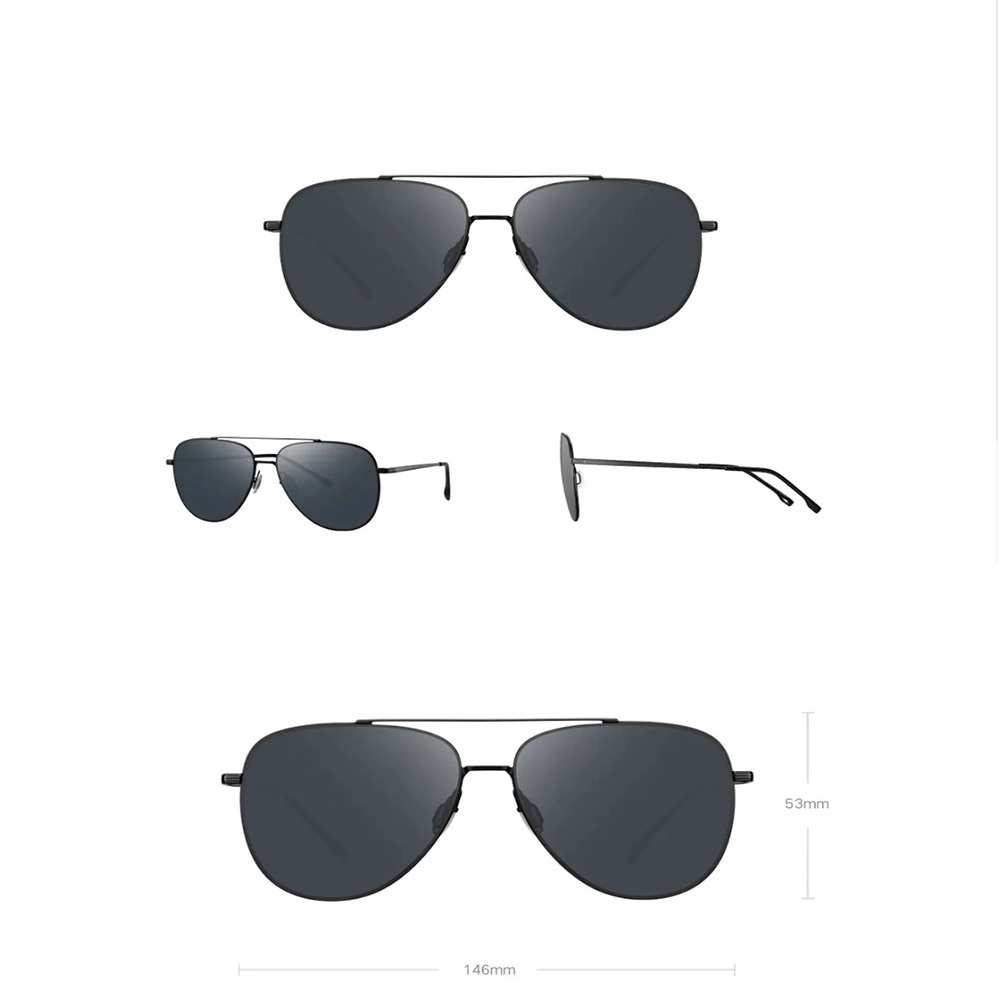 عینک آفتابی خلبانی مردانه و زنانه پلاریزه یو وی 400 میجیا شیائومی MSG03GL