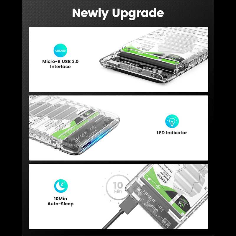 باکس هارد 2.5 اینچ اینترنال به اکسترنال اوریکو 2139U3-V1