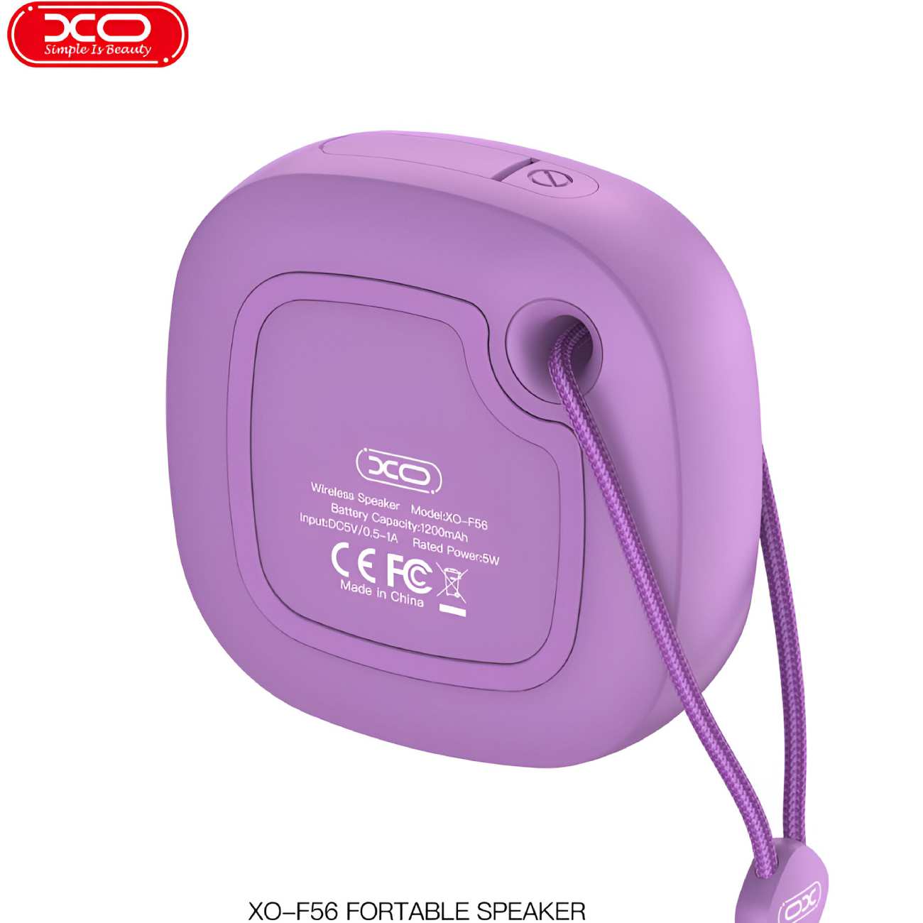 اسپیکر بلوتوث قابل حمل ایکس او F56
