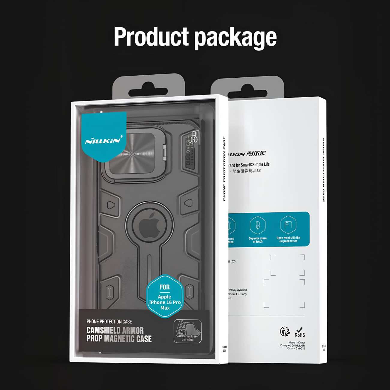 قاب مگنتی آیفون 16 پرومکس نیلکین CamShield Armor Prop