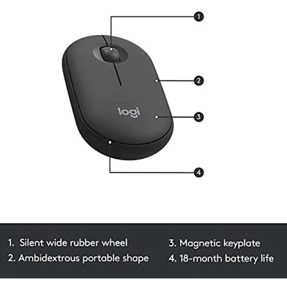 ست موس و کیبورد بی سیم لاجیتک MK470