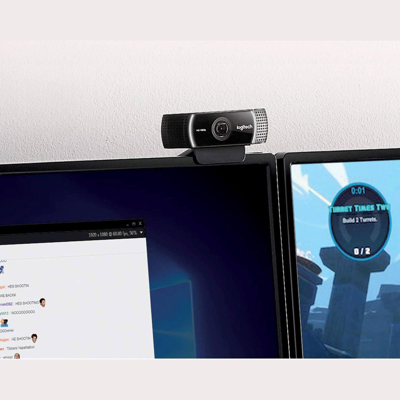 وبکم حرفه ای لاجیتک C922 pro