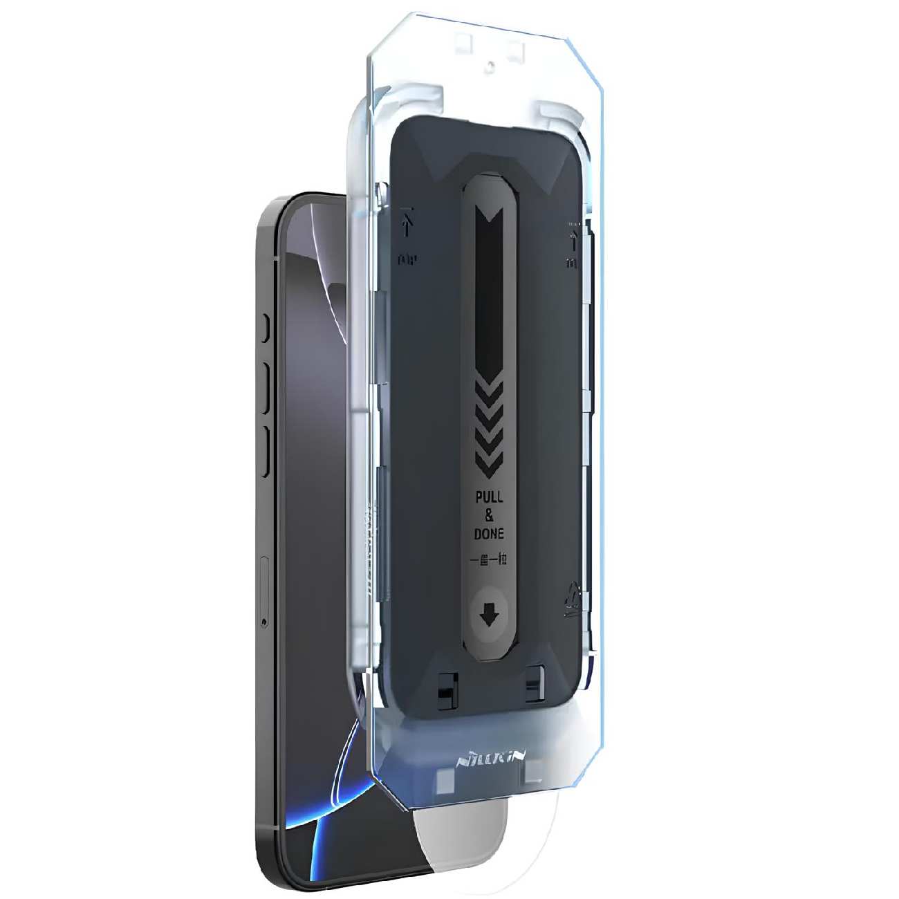 گلس پرایوسی آیفون 16 پرومکس نیلکین همراه با کیت نصب Amazing Guardian