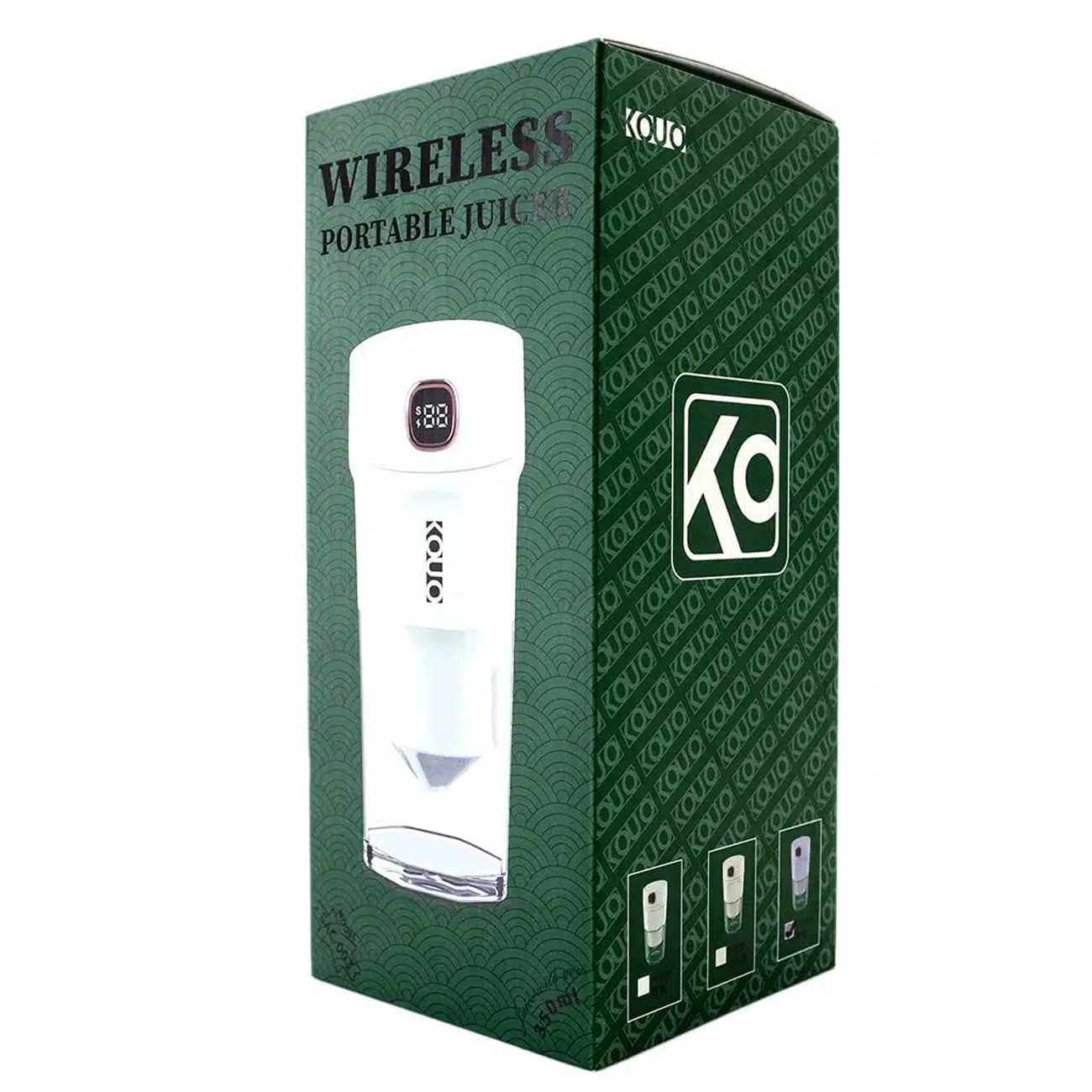 آبمیوه گیری و قهوه ساز شارژی 350 میلی لیتر کویو SAC-003