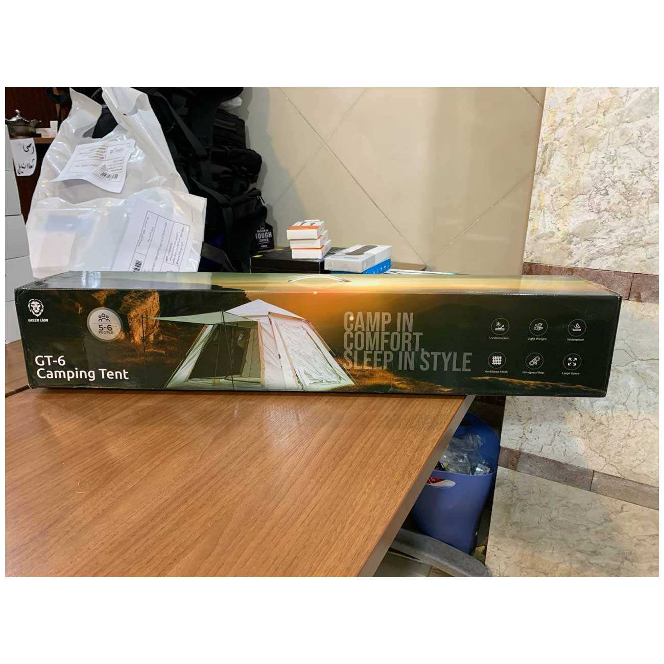 چادر مسافرتی گرین لاین GT-6 GNTNTGT6BG