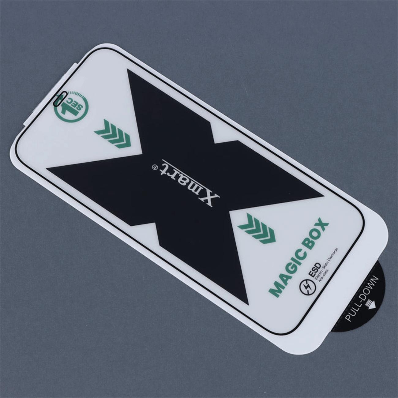 گلس آیفون 16 پرو با ابزار نصب ایکس مارت