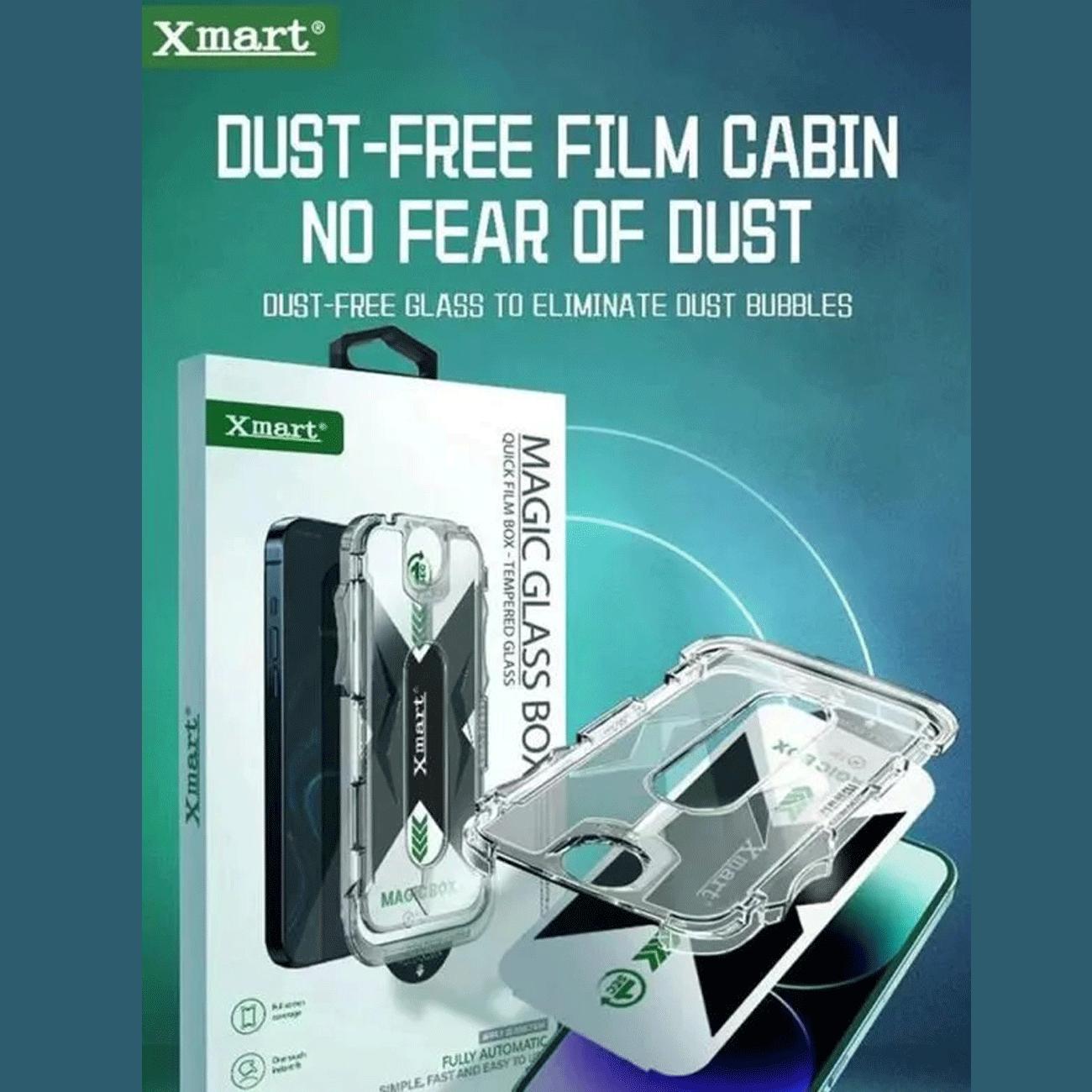 گلس آیفون 16 با ابزار نصب ایکس مارت