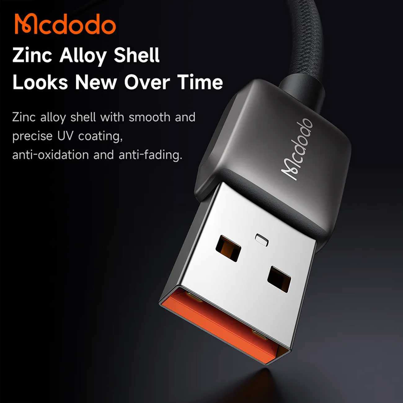 کابل فست شارژ یو اس بی به لایتنینگ 3 آمپر 1.2 متری مک دودو CA-525