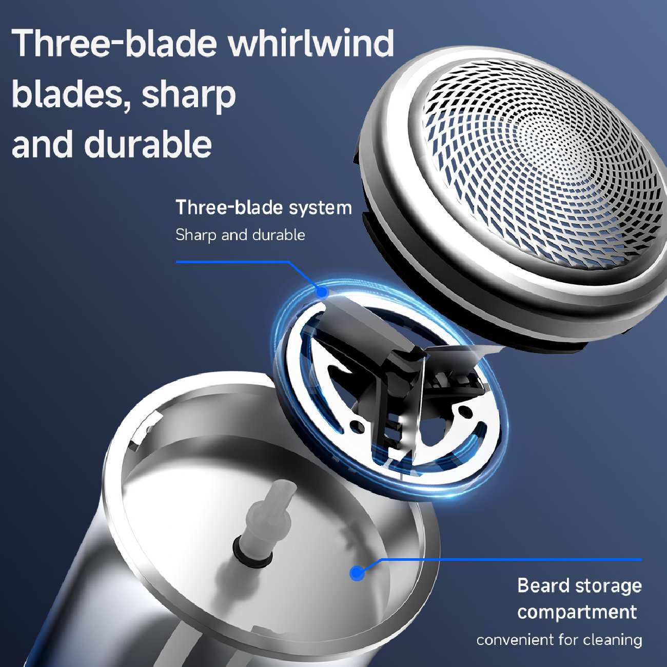 مینی ریش تراش شارژی مسافرتی ضدآب دوکو شیائومی RA001