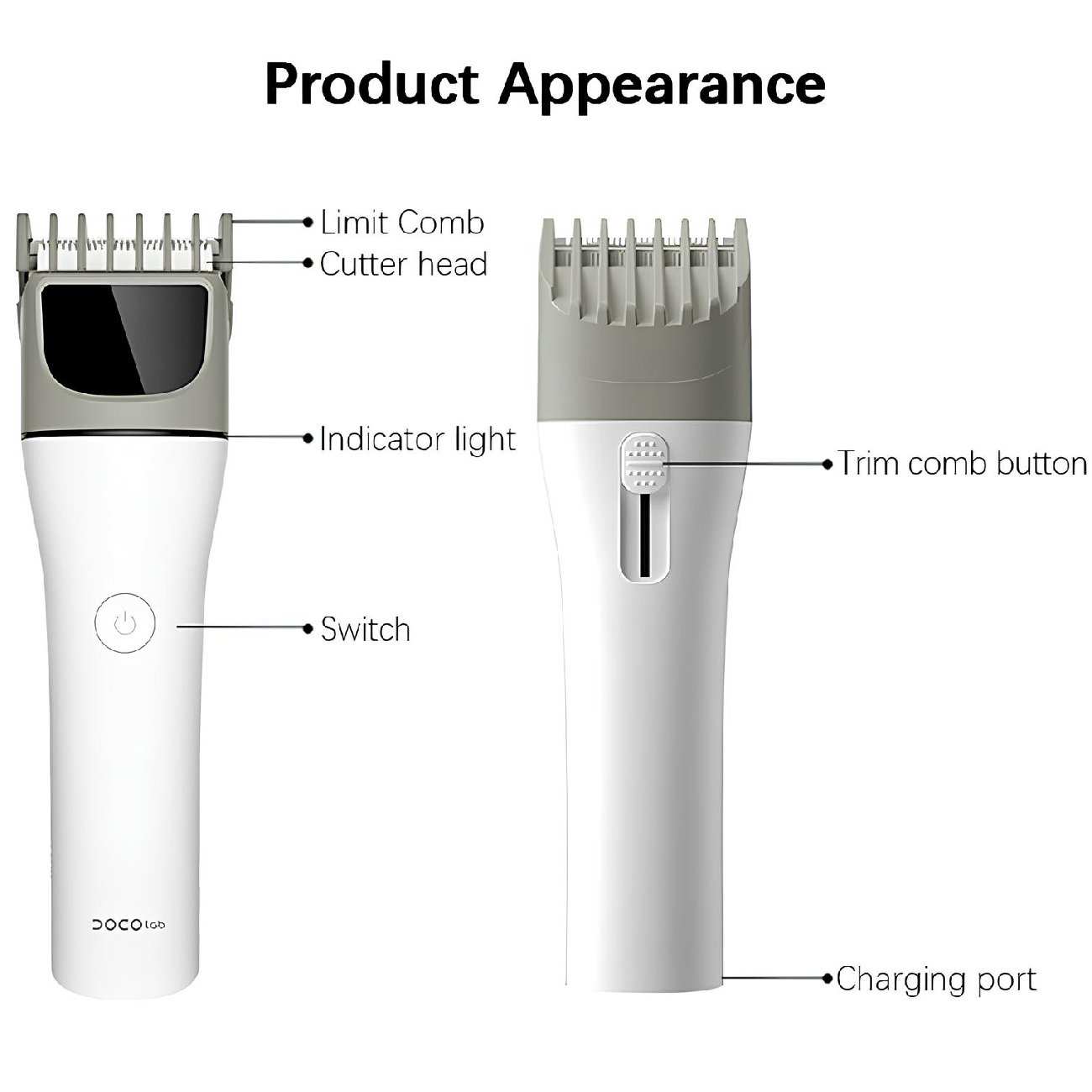 ماشین اصلاح موی سر و صورت شارژی دوکو شیائومی HC001