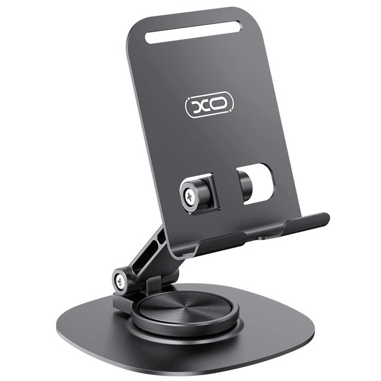 هولدر گوشی موبایل رومیزی فلزی تاشو با چرخش 360 درجه ایکس او C151