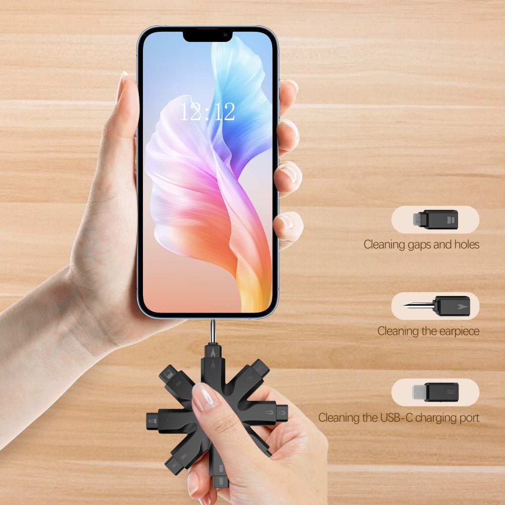 کیت تمیز کننده 8 کاره ایرپاد و موبایل ارلدام T07