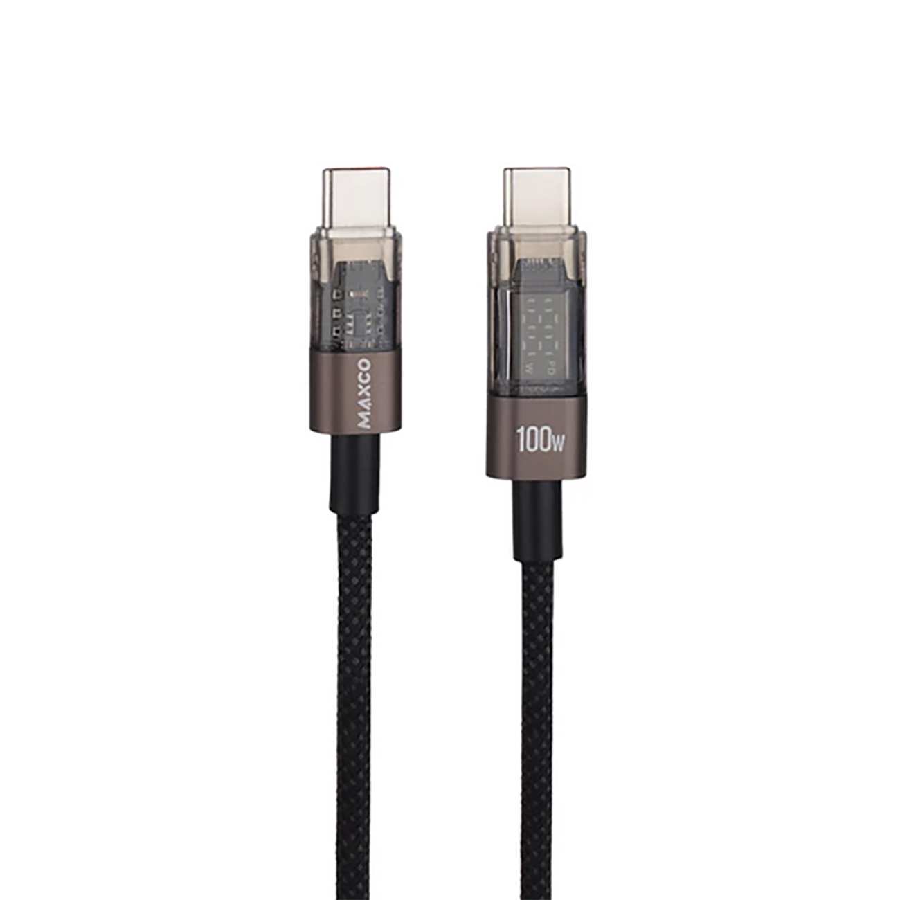 کابل سوپر فست شارژ دو سر تایپ سی 100 وات 2 متری مکسکو MS03CC