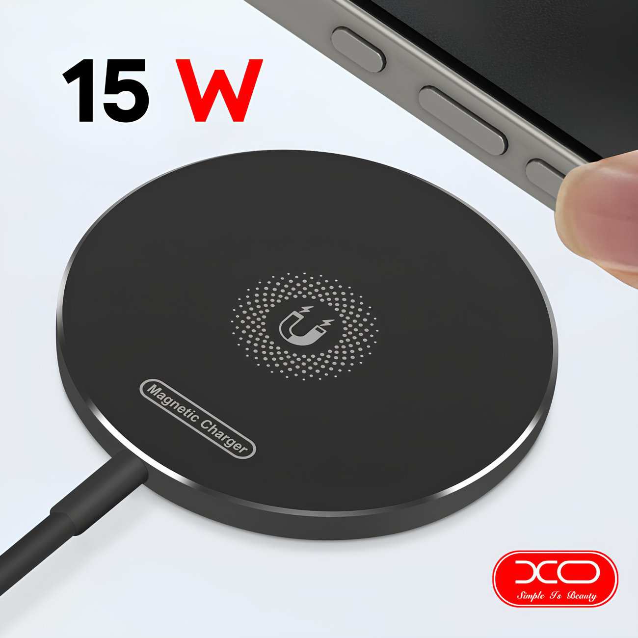 شارژر بی سیم مگنتی 15 وات ایکس او CX022