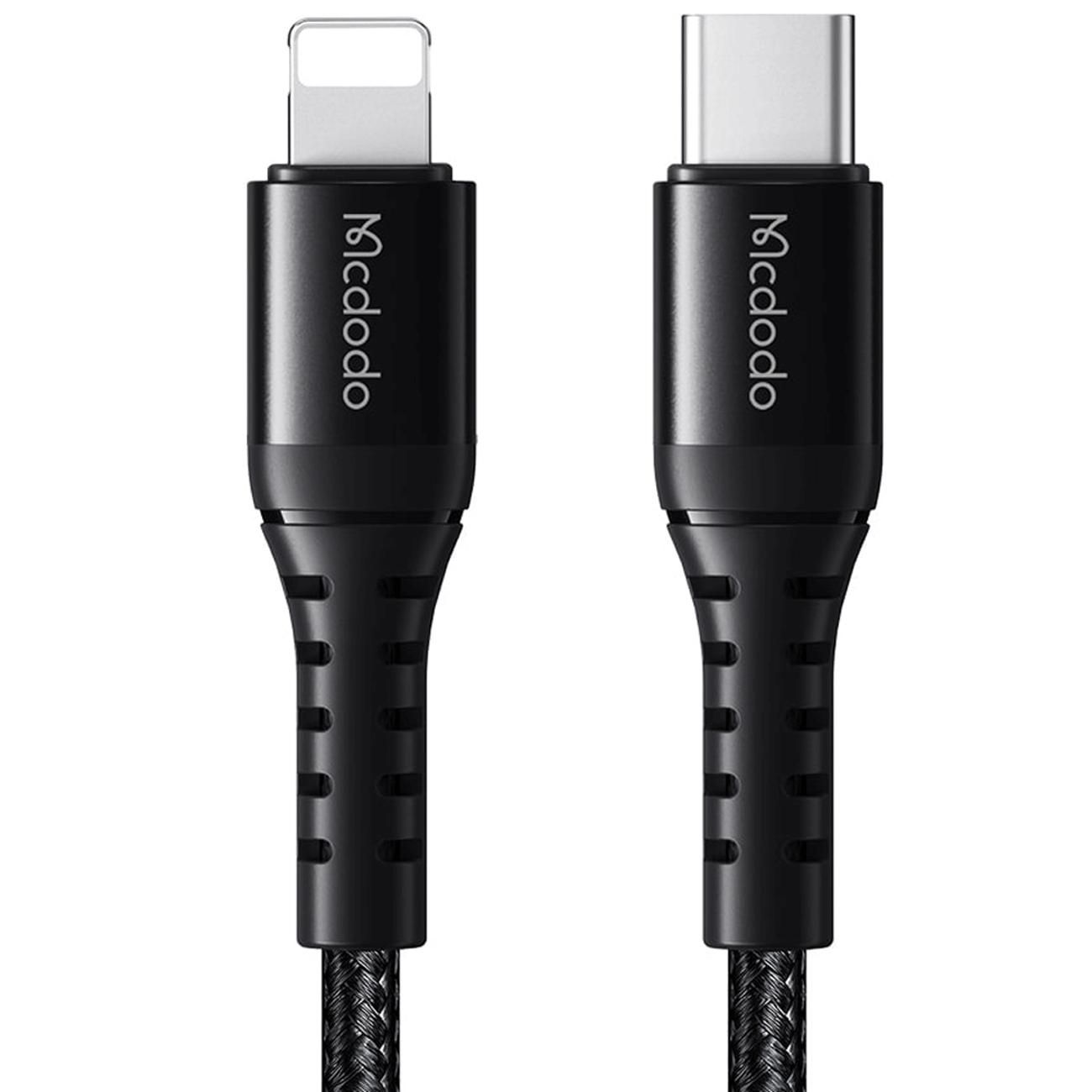 کابل شارژ سریع تایپ سی به لایتنینگ 36 وات 3 آمپر 0.2 متری مک دودو CA-5630