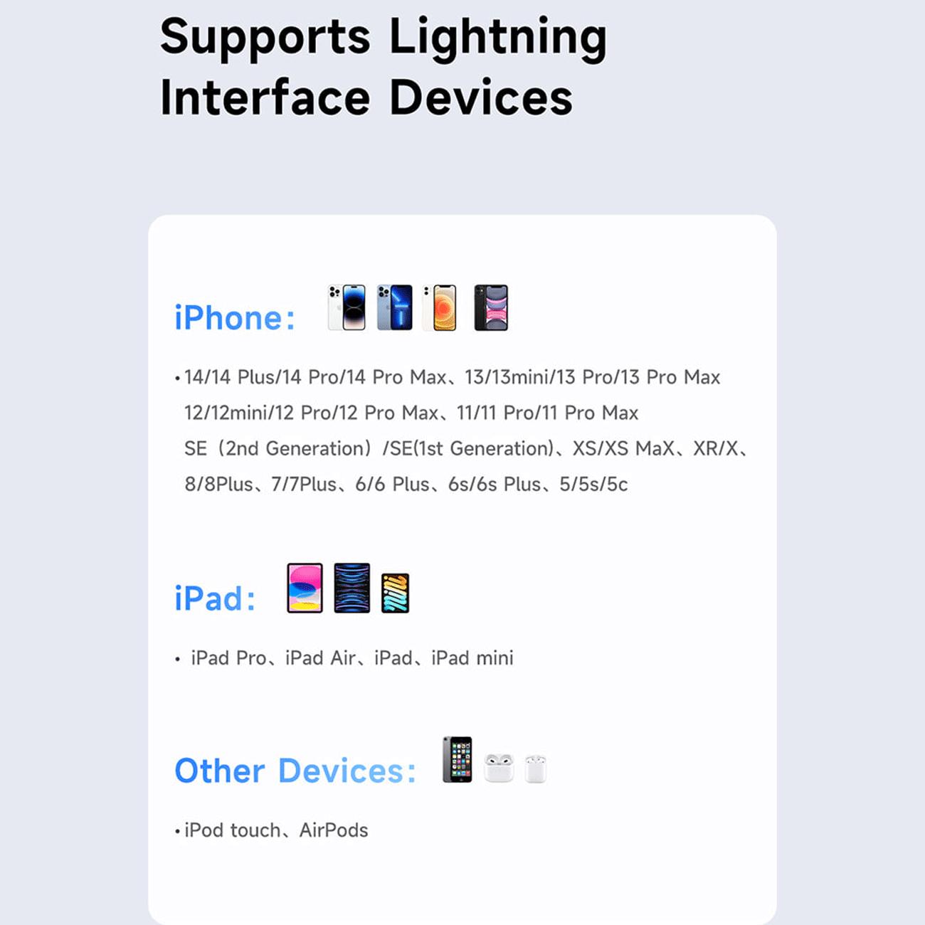 کابل شارژ سریع تایپ سی به لایتنینگ 36 وات 3 آمپر 0.2 متری مک دودو CA-5630