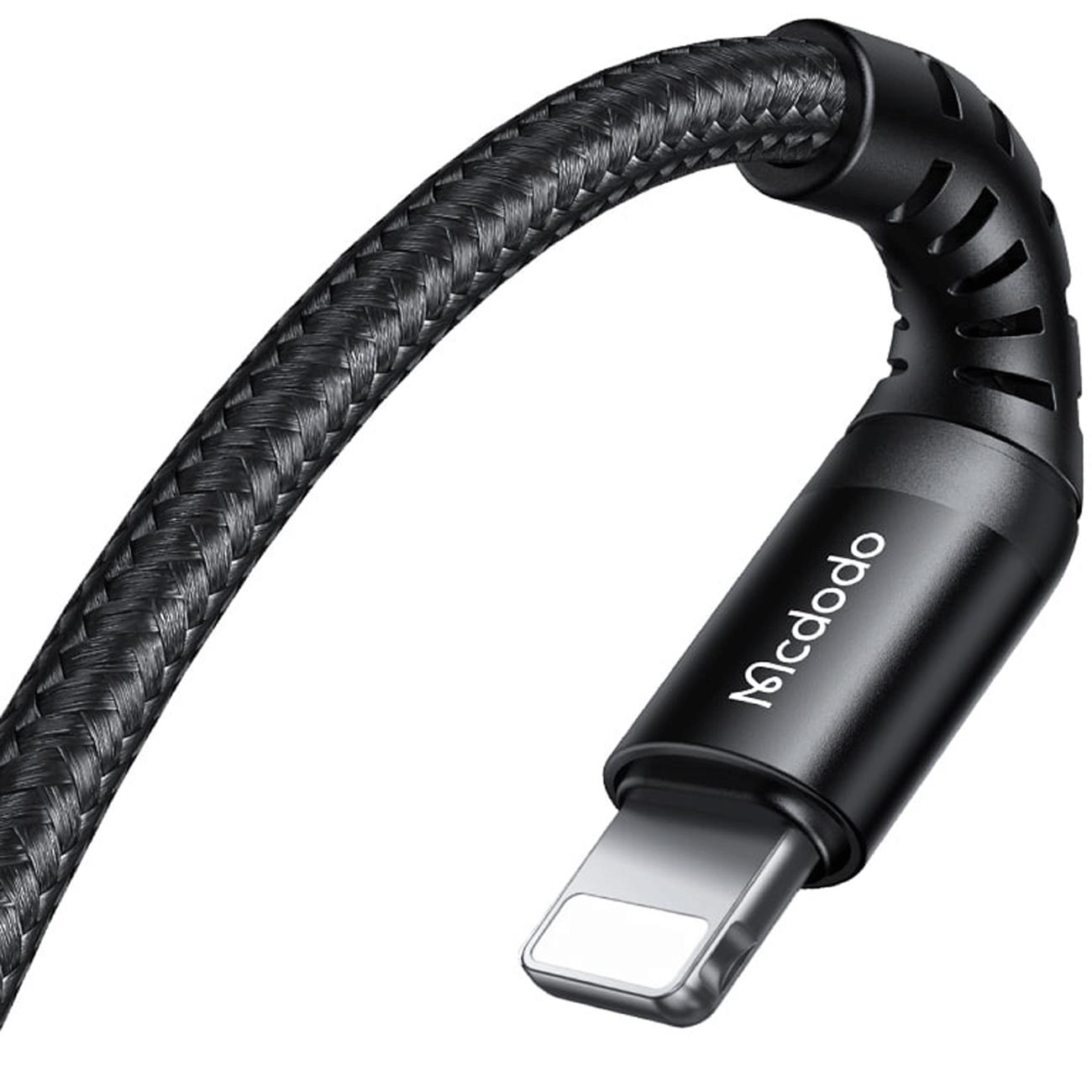 کابل شارژ سریع تایپ سی به لایتنینگ 36 وات 3 آمپر 0.2 متری مک دودو CA-5630