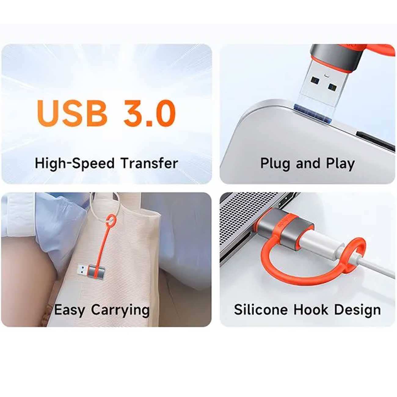 مبدل او تی جی تایپ سی به یو اس بی 3.0 مک دودو OT-3800