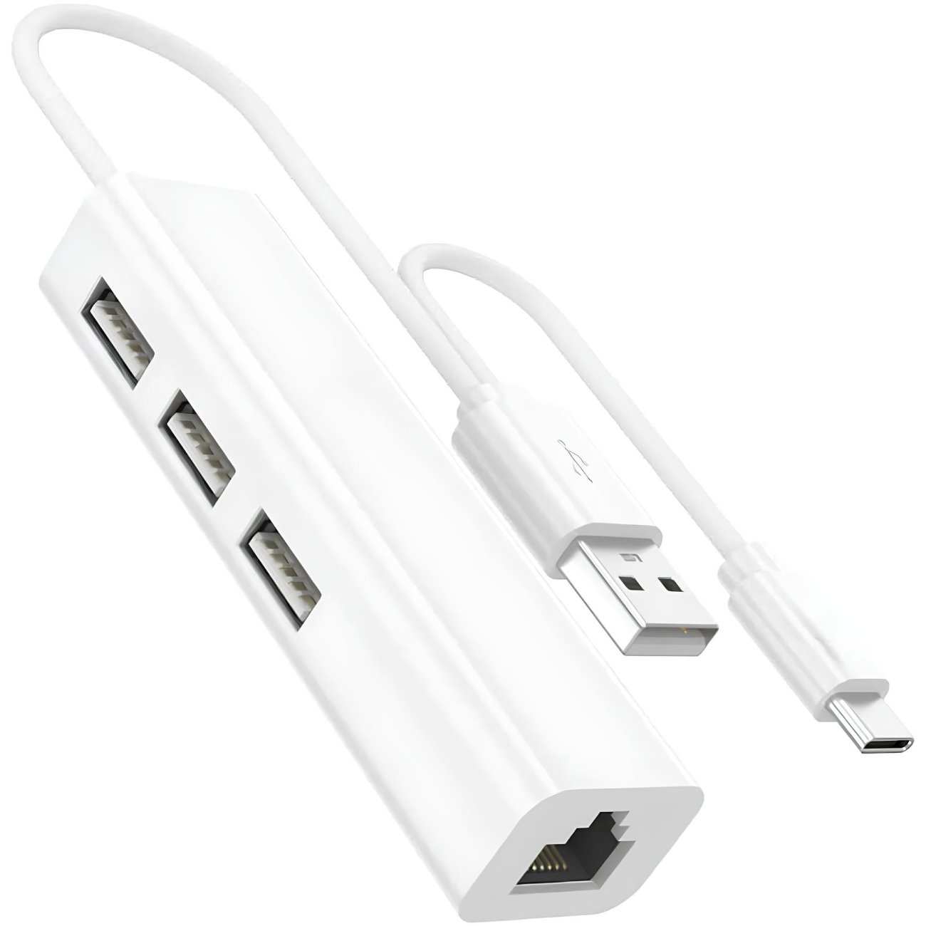 هاب تایپ سی و یو اس بی 4 پورت پرووان PHU551