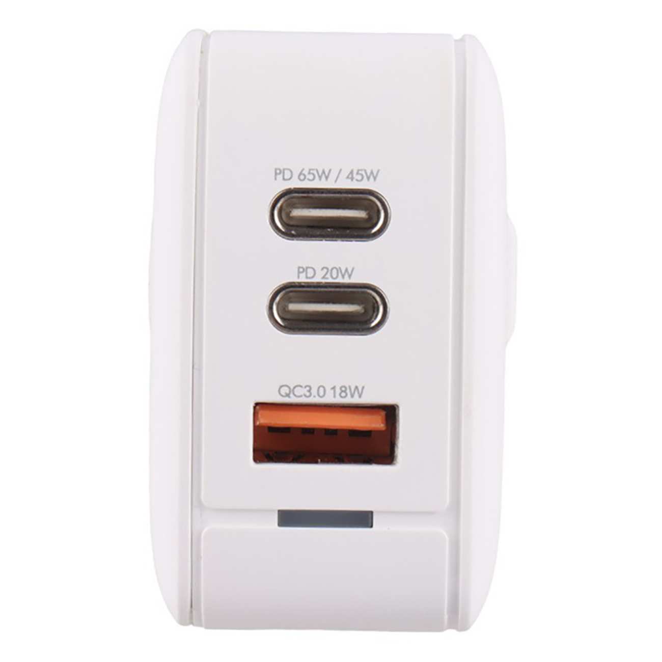 شارژر دیواری تایپ سی و یو اس بی 65 وات پرووان PWC565