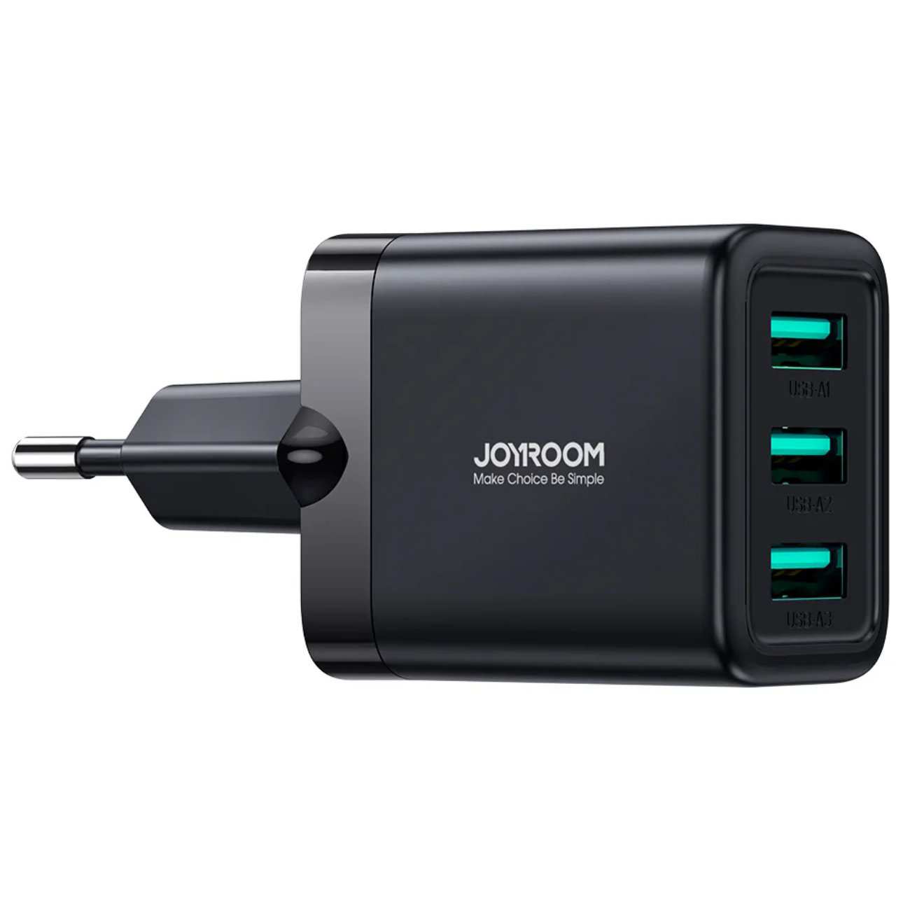 شارژر دیواری فست شارژ یو اس بی 17 وات جویروم JR-TCN02EU