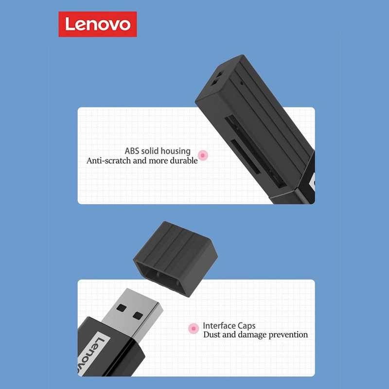 رمریدر Micro SD و SD لنوو Thinkplus D221
