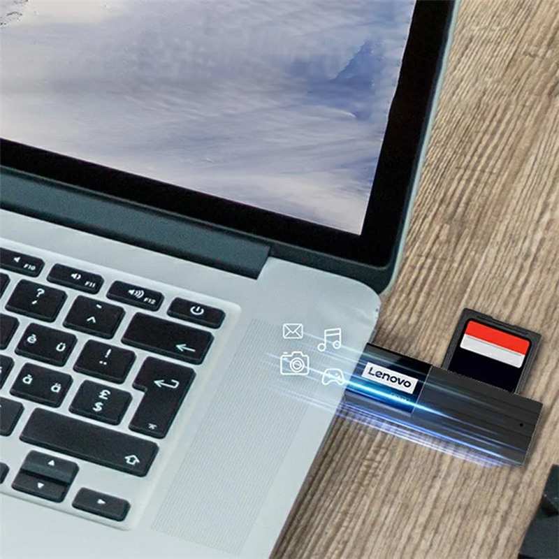 رمریدر Micro SD و SD لنوو Thinkplus D221