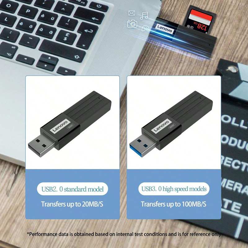 رمریدر Micro SD و SD لنوو Thinkplus D221