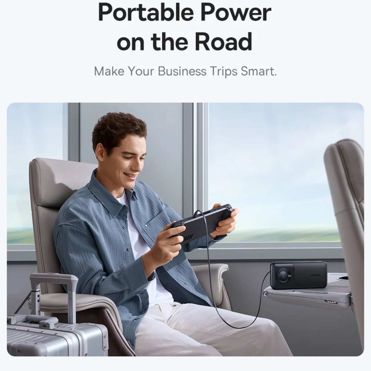 پاور بانک فست شارژ تایپ سی 65 وات 20000 با کابل تایپ سی بیسوس P10070900122-00