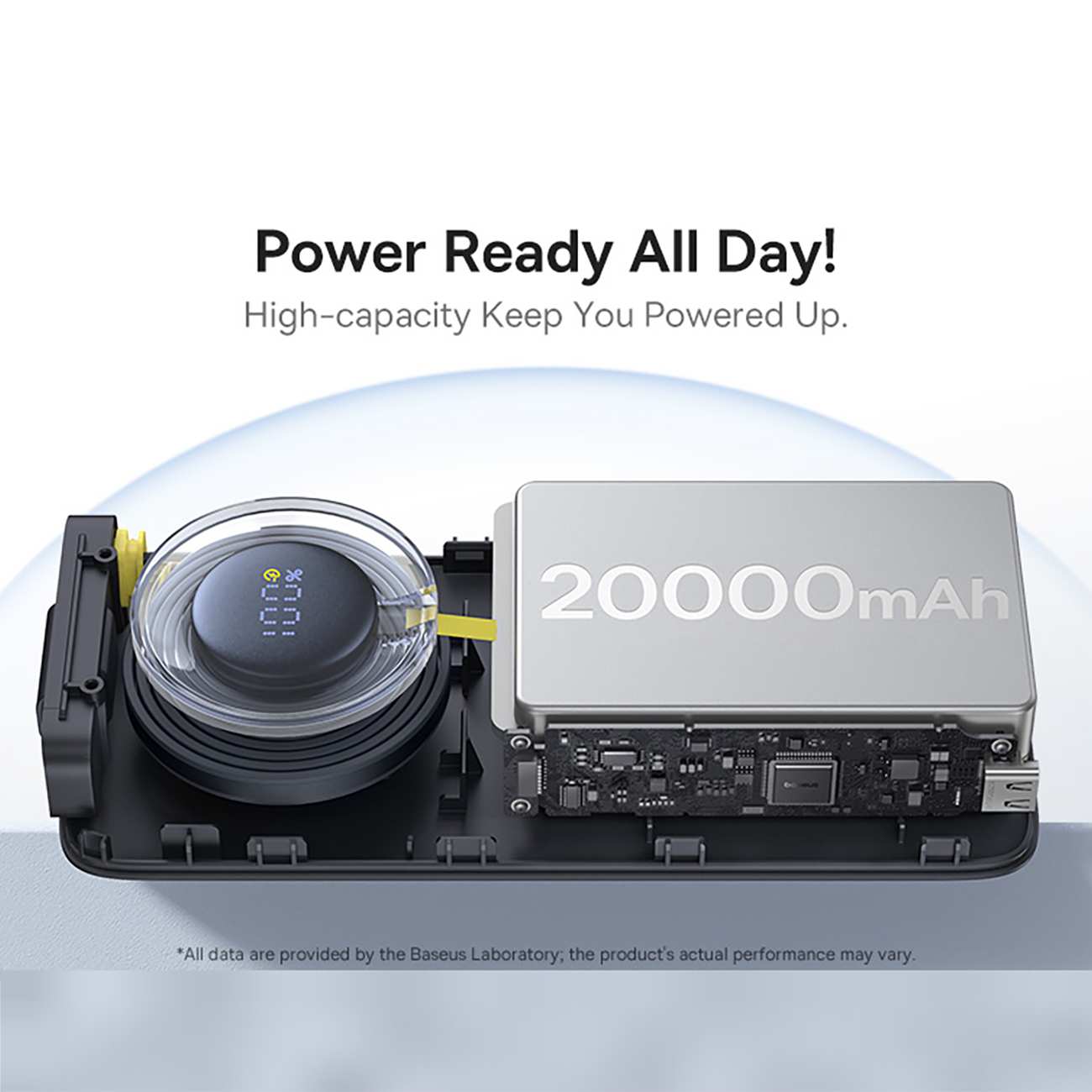 پاور بانک فست شارژ 30 وات 20000 بیسوس P10070902842-00