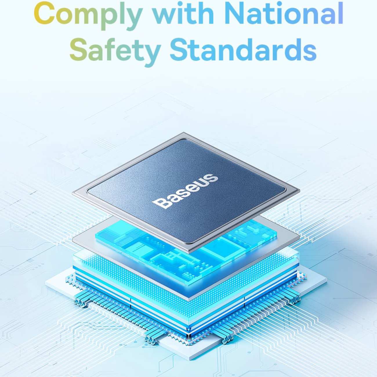 پاور بانک وایرلس مگنتی 20 وات 10000 با کابل لایتنینگ بیسوس P10022108212-00