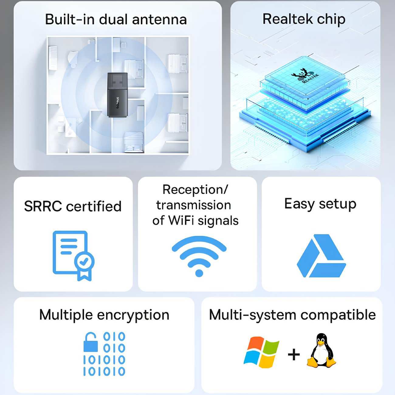 دانگل وای فای بیسوس BS-OH169