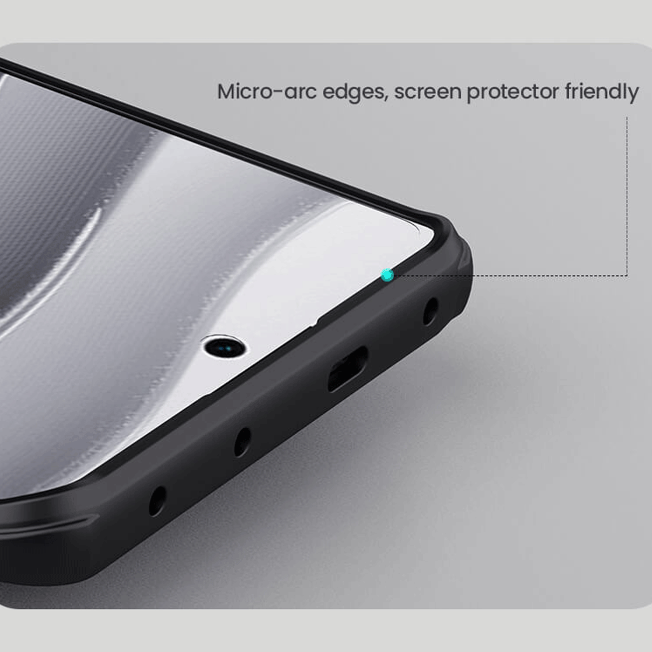 قاب محافظ گوشی شیائومی ردمی نوت 14 پرو پلاس نیلکین Frosted Shield Pro