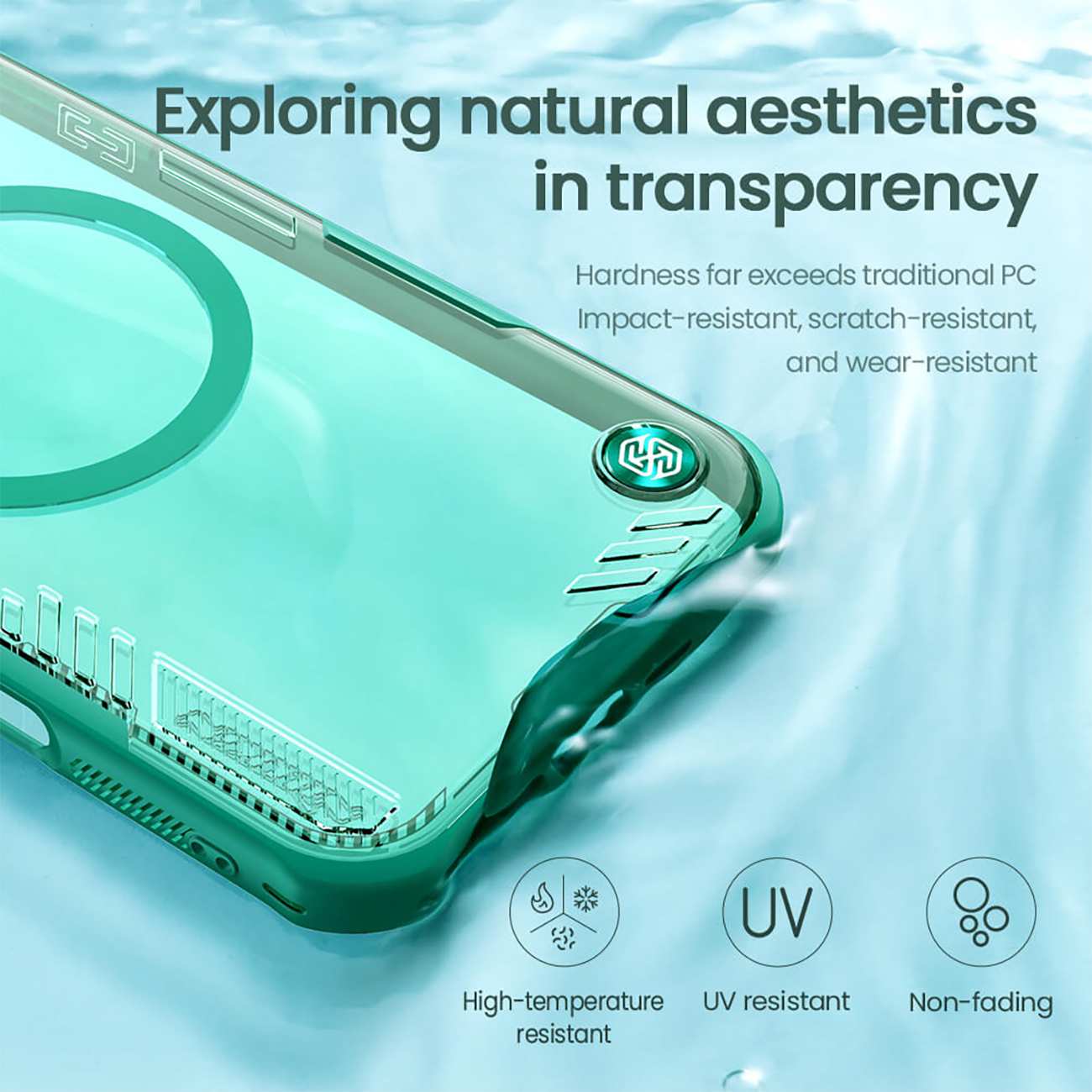 قاب مگ سیف گوشی آیفون 16 نیلکین Iceblade Prop Magnetic