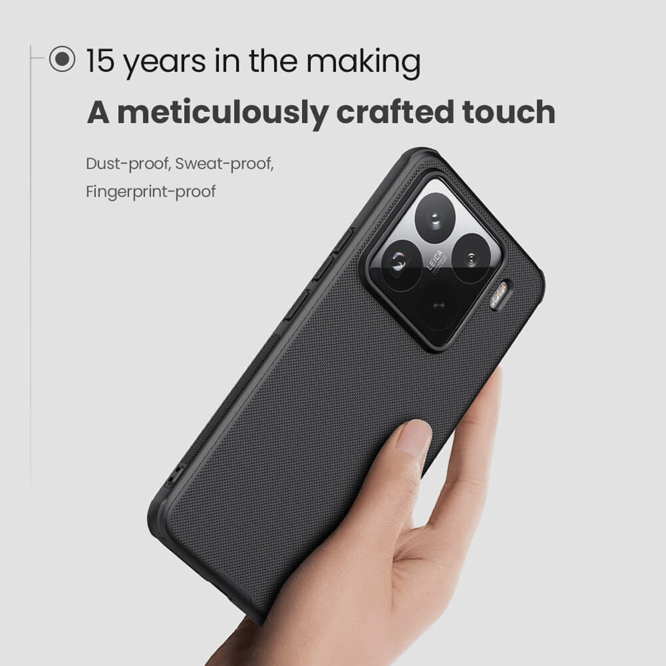 قاب محافظ گوشی شیائومی 15 پرو نیلکین Frosted Shield Pro Magnetic