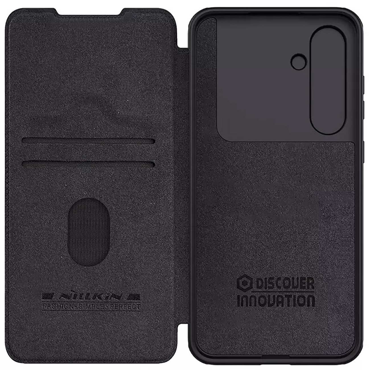 قاب کلاسوری گوشی سامسونگ گلکسی اس 24 اف ای نیلکین Qin Pro Series Leather
