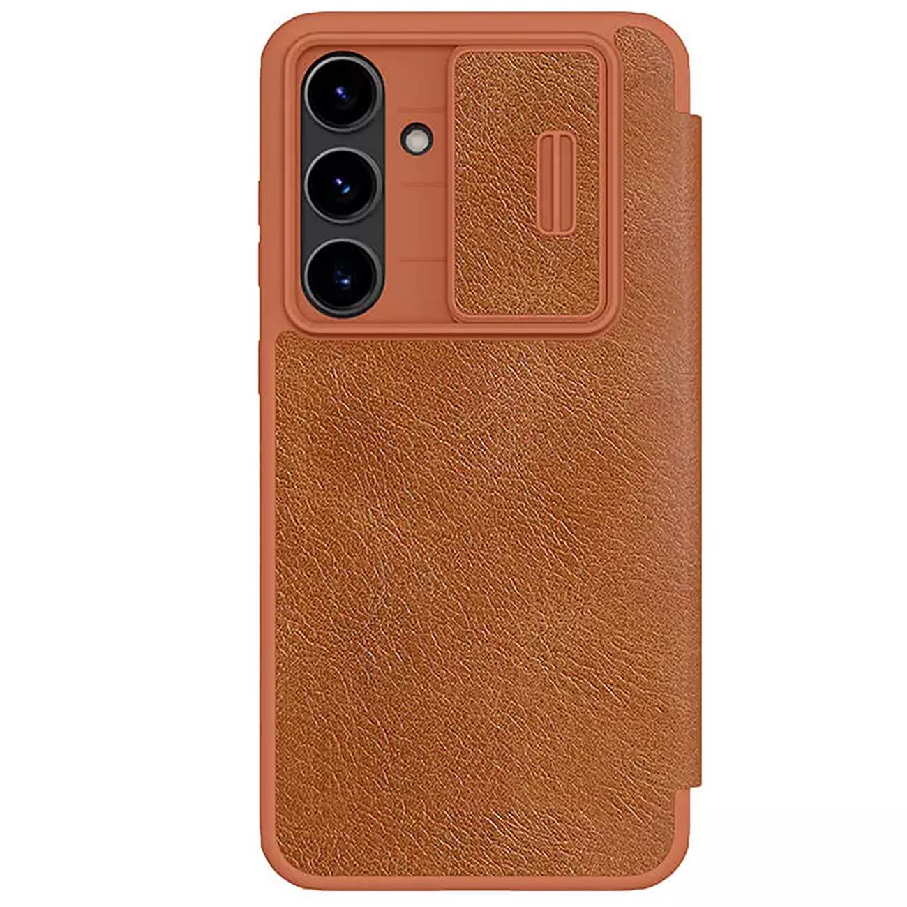 قاب کلاسوری گوشی سامسونگ گلکسی اس 24 اف ای نیلکین Qin Pro Series Leather