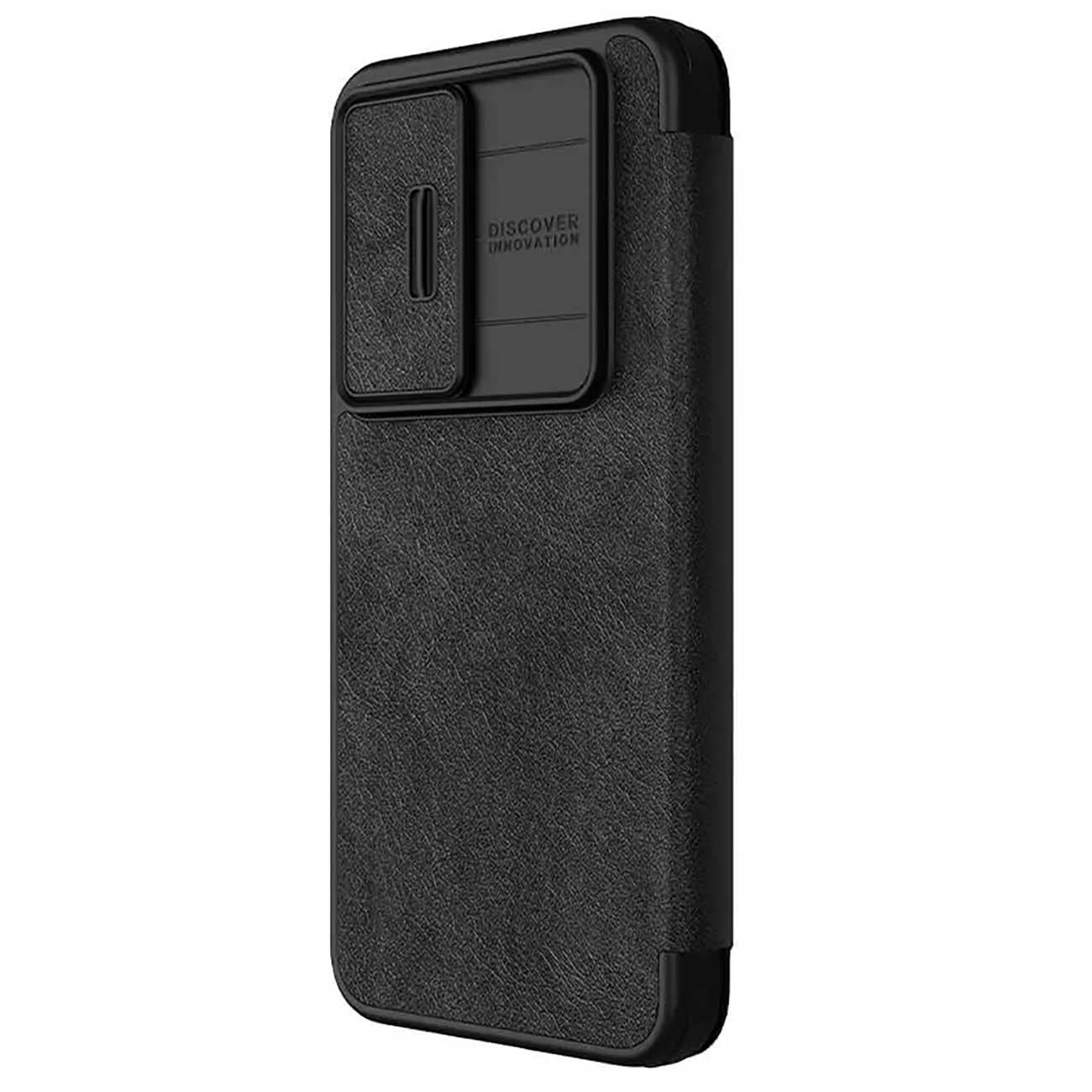 قاب کلاسوری گوشی سامسونگ گلکسی اس 24 اف ای نیلکین Qin Pro Series Leather