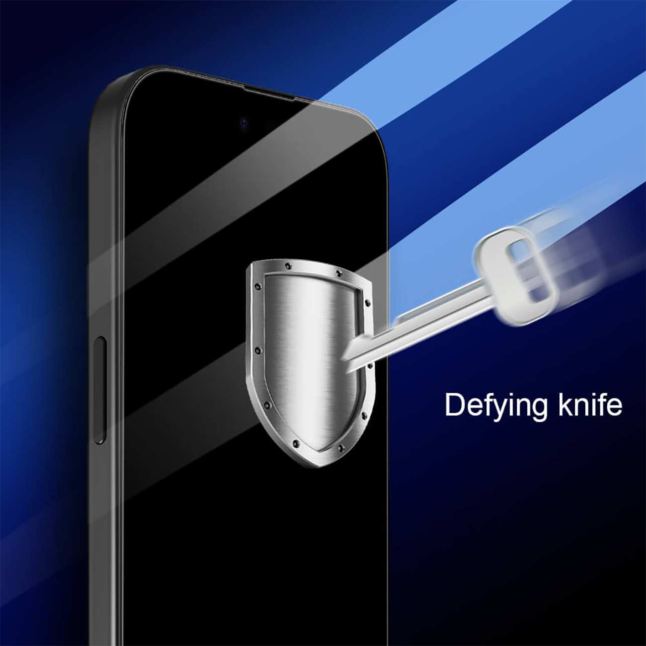 گلس شفاف آیفون 16 پرو 3 بعدی نیلکین Amazing 3D