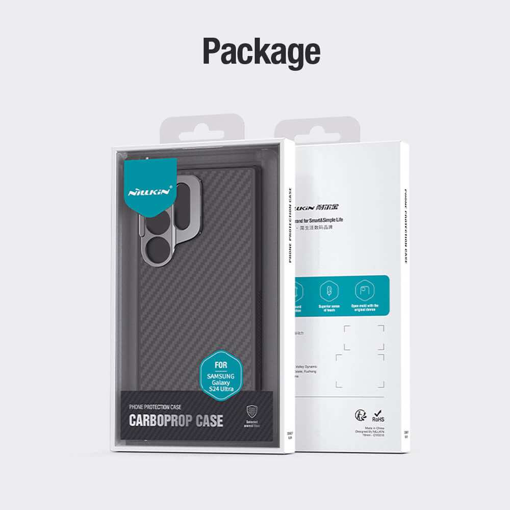 قاب مگنتی گوشی سامسونگ گلکسی اس 24 اولترا نیلکین CarboProp Magnetic